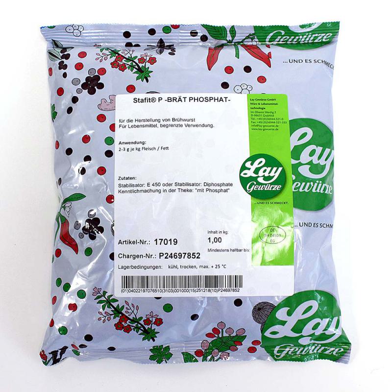 Kuttermittel - Lay Stafit P Brät Phosphat 1 kg
